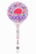 NEURO Brain decoden cream badge reel finished design