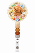 COOKIE puppy glow decoden cream badge reel finished design
