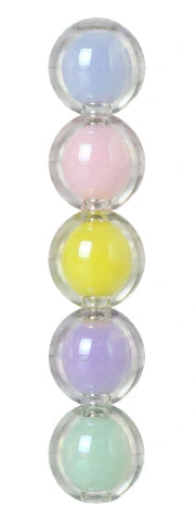 Clear bubble · pastel color core